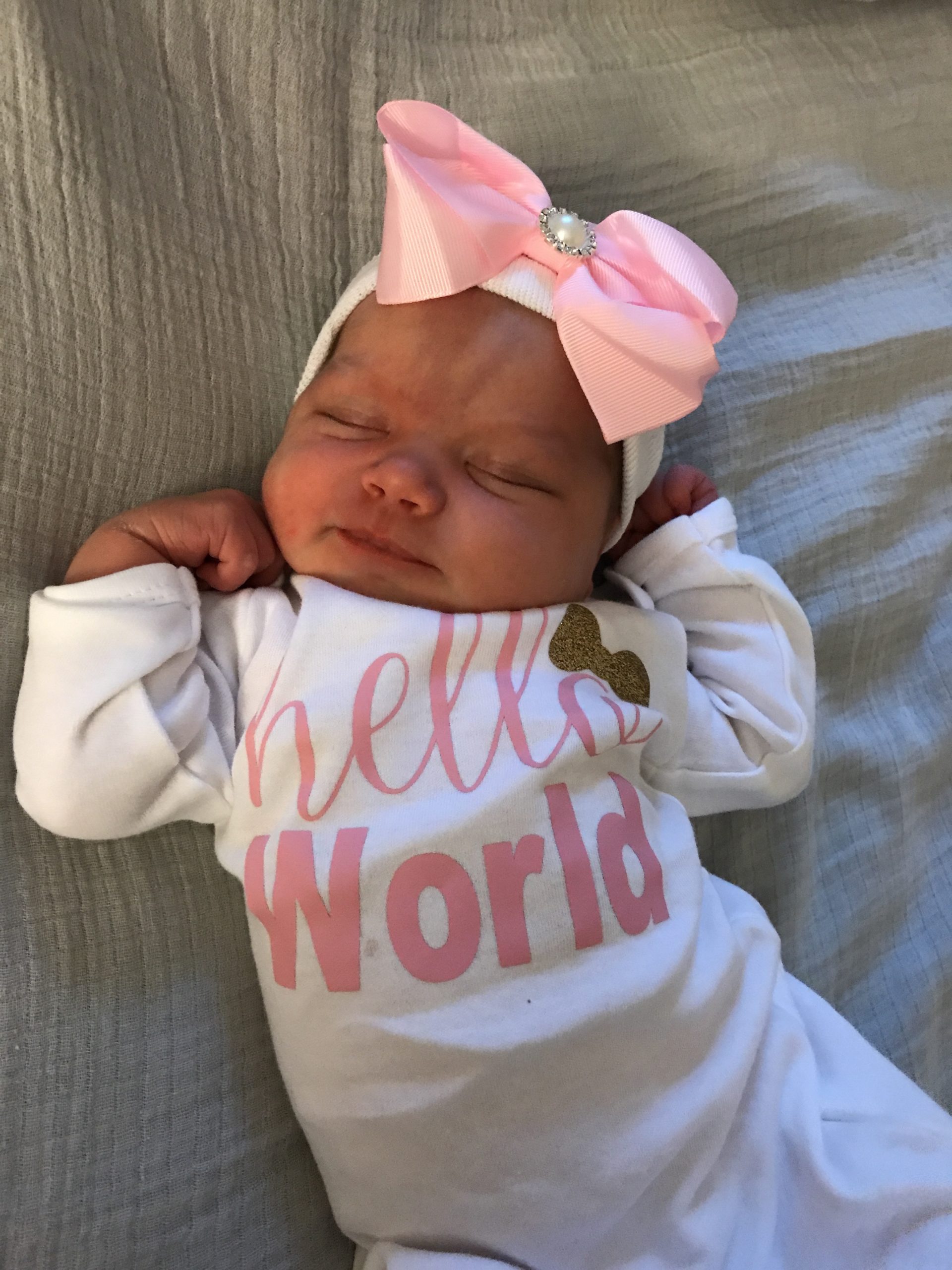 My Top Five Newborn Sleep Tips Via Graces
