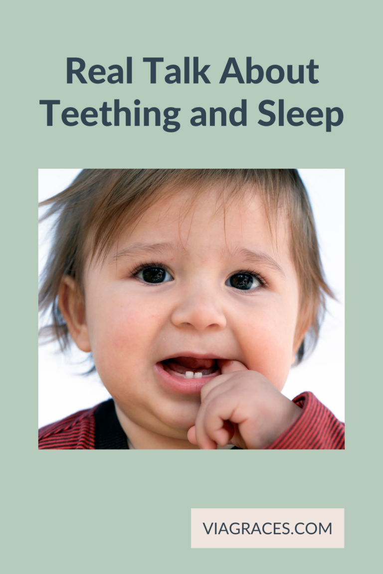 How to Help Your Teething Baby Sleep Via Graces